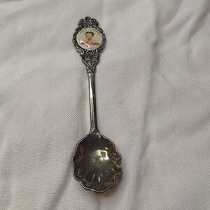Elegant Silver Decorative Spoon Betty Boop